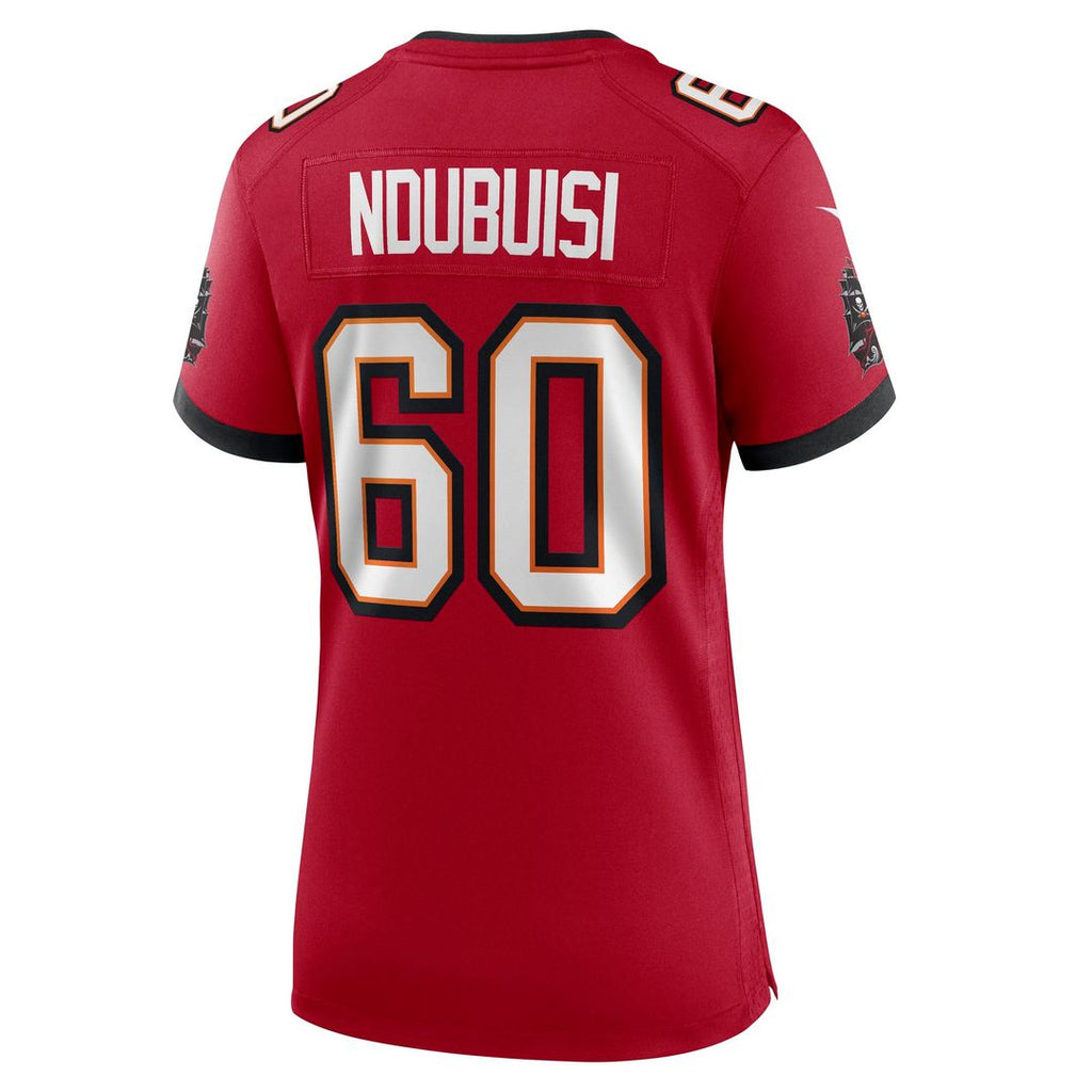 Haggai Ndubuisi Tampa Bay Buccaneers Nike Women's Team Game Jersey - Red Official NFL Team Apparel Football Fan Gear