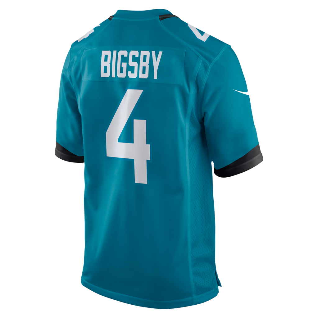 Tank Bigsby Jacksonville Jaguars Nike Game Jersey - Teal Official NFL Team Apparel Football Fan Gear