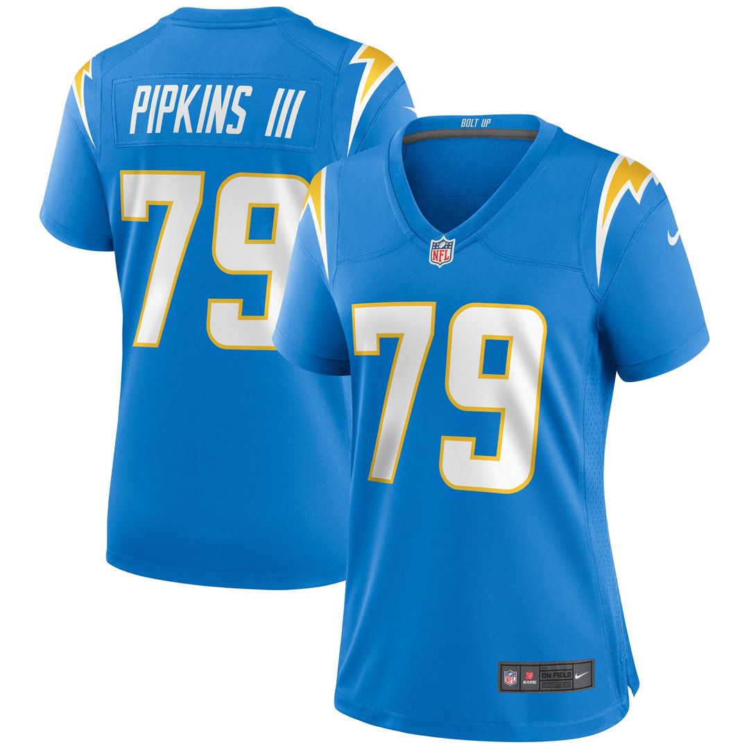 Trey Pipkins III Los Angeles Chargers Nike Women's Game Jersey - Powder Blue Official NFL Team Apparel Football Fan Gear