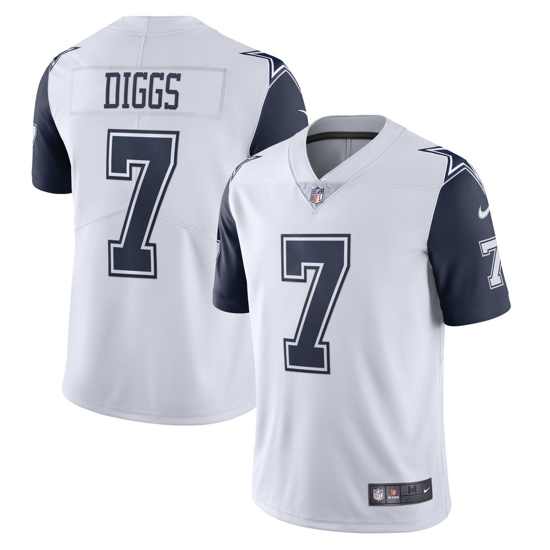 Trevon Diggs Dallas Cowboys Nike Alternate Vapor Limited Jersey - Navy Official NFL Team Apparel Football Fan Gear