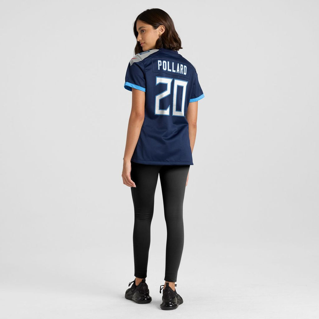Tony Pollard Tennessee Titans Nike Women's Game Player Jersey - Navy Official NFL Team Apparel Football Fan Gear
