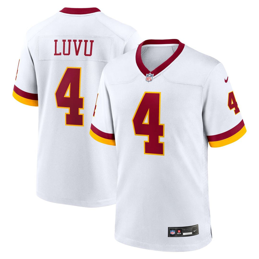 Frankie Luvu Washington Commanders Nike Game Super Bowl Era Jersey - White Official NFL Team Apparel Football Fan Gear