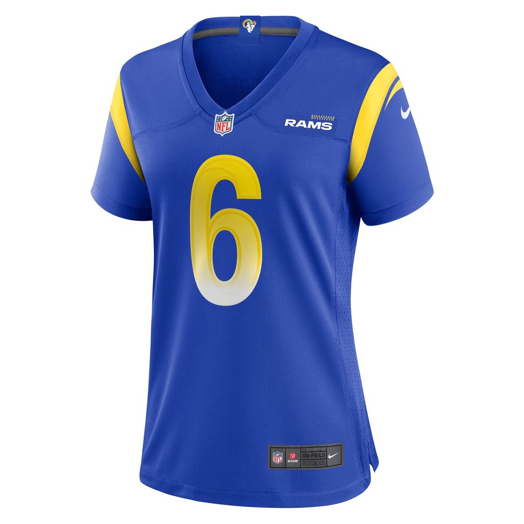 Drake Stoops Los Angeles Rams Nike Women's Game Jersey - Royal Official NFL Team Apparel Football Fan Gear