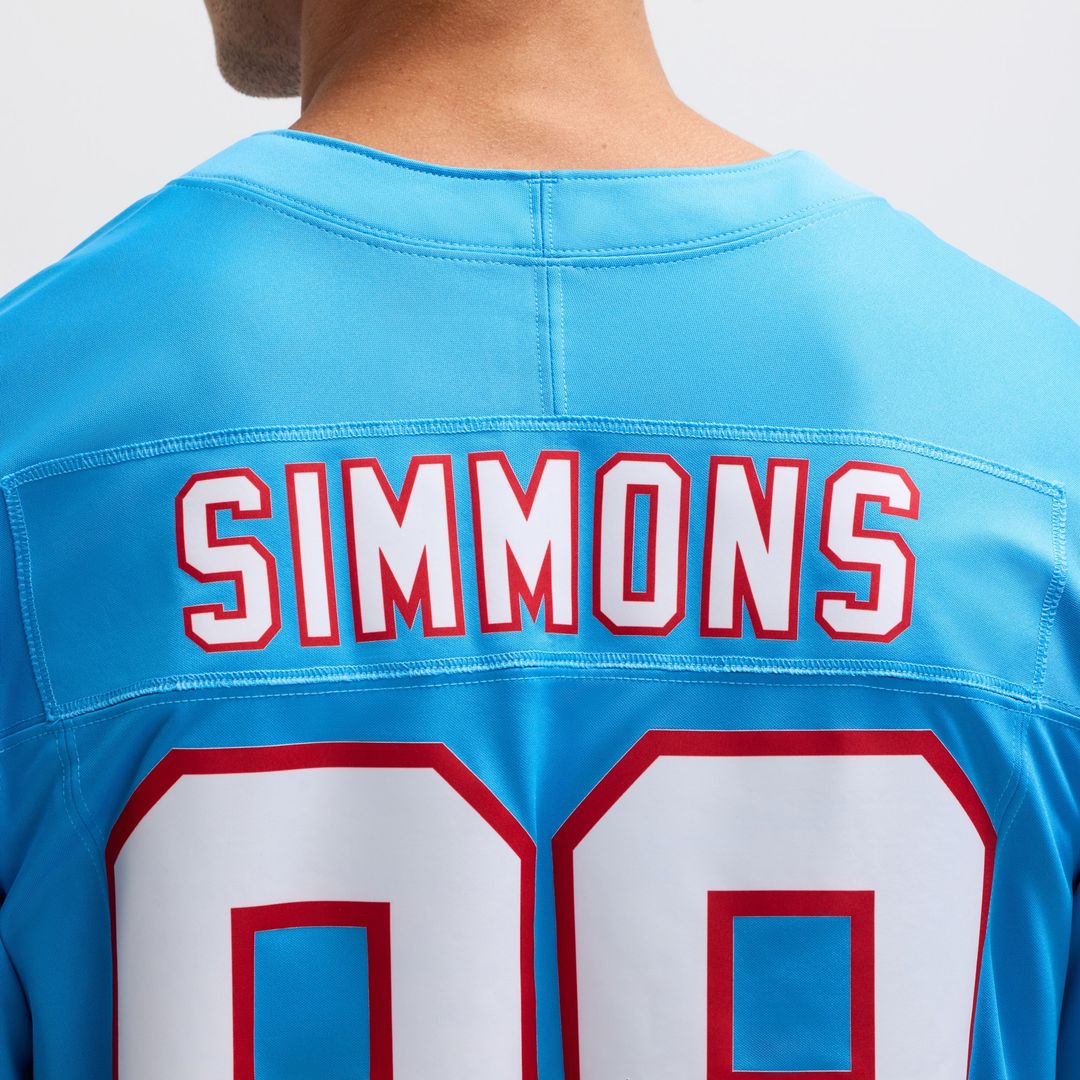Jeffery Simmons Tennessee Titans Nike Vapor F.U.S.E. Limited Jersey - Light Blue Official NFL Team Apparel Football Fan Gear