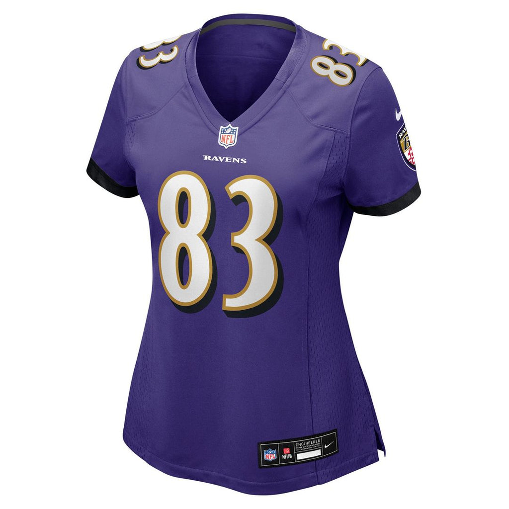 LaJohntay Wester Baltimore Ravens Nike Women's Team Game Jersey - Purple Official NFL Team Apparel Football Fan Gear