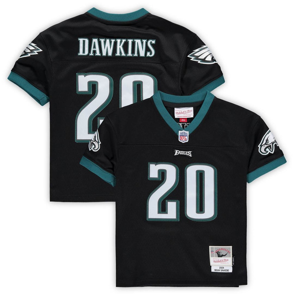Brian Dawkins Philadelphia Eagles Mitchell & Ness Toddler 2004 Retired Legacy Jersey - Black Official NFL Team Apparel Football Fan Gear