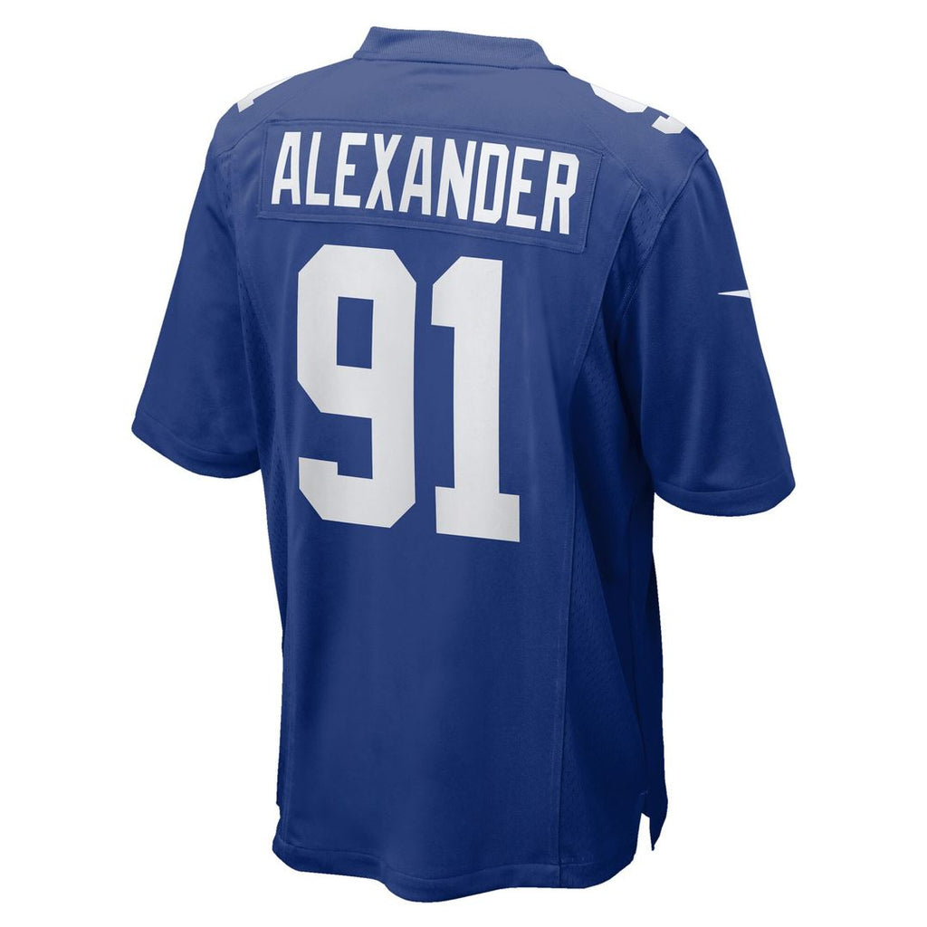 Darius Alexander New York Giants Nike Team Game Jersey - Royal Official NFL Team Apparel Football Fan Gear