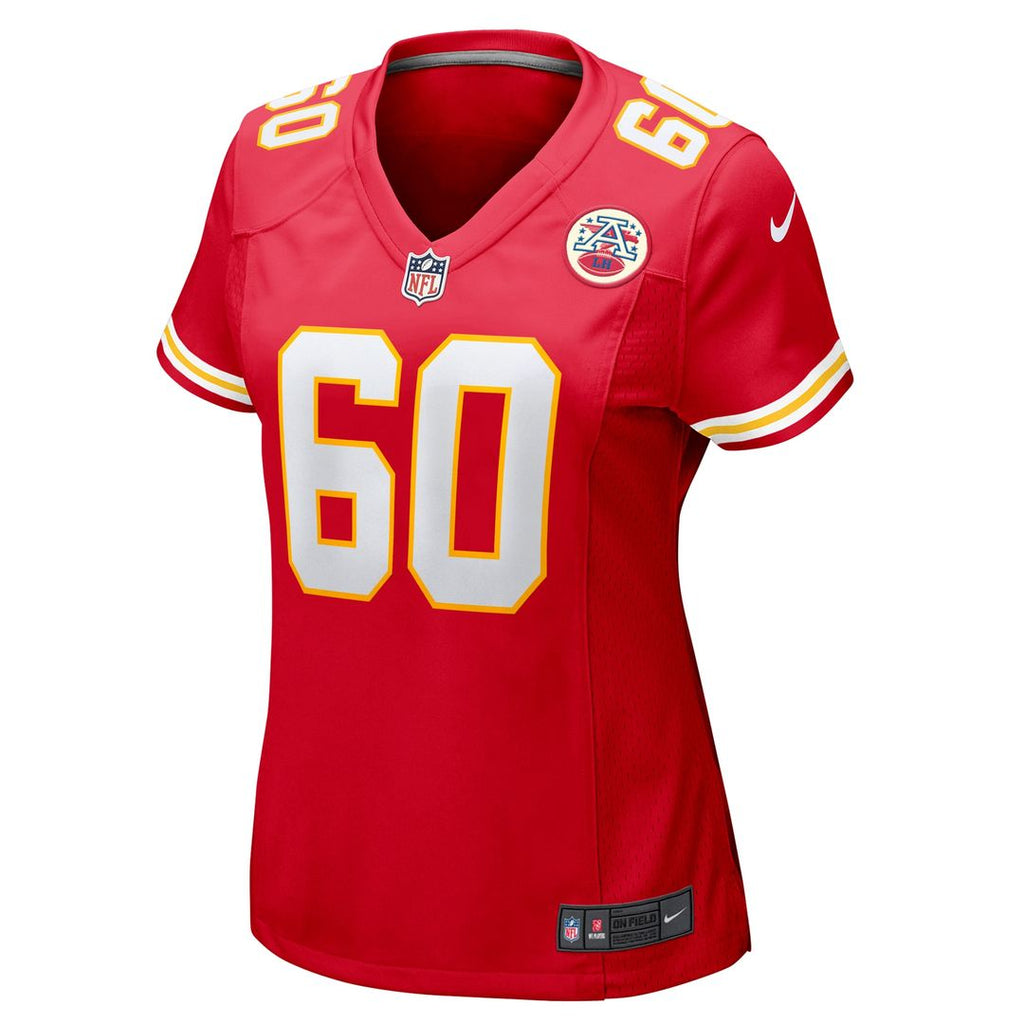 Hunter Nourzad Kansas City Chiefs Nike Women's Game Jersey - Red Official NFL Team Apparel Football Fan Gear
