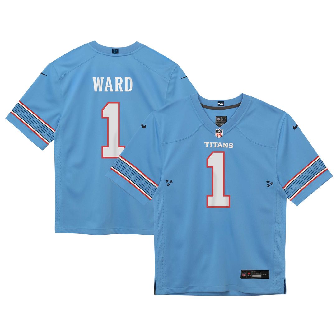 Cameron Ward Tennessee Titans Nike Infant Team Game Jersey - Light Blue Official NFL Team Apparel Football Fan Gear
