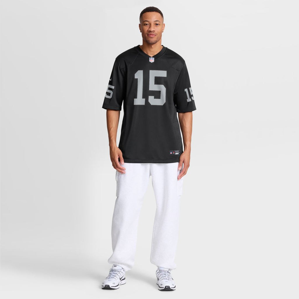 Fernando Mendoza Las Vegas Raiders Nike 2026 NFL Draft First Round Pick No. 1 Team Game Jersey - Black Official NFL Team Apparel Football Fan Gear