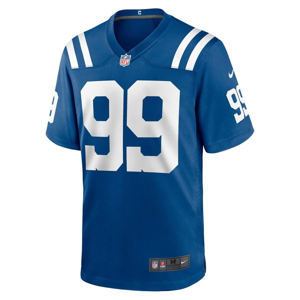 DeForest Buckner Indianapolis Colts Nike Alternate Game Jersey - Blue Official NFL Team Apparel Football Fan Gear