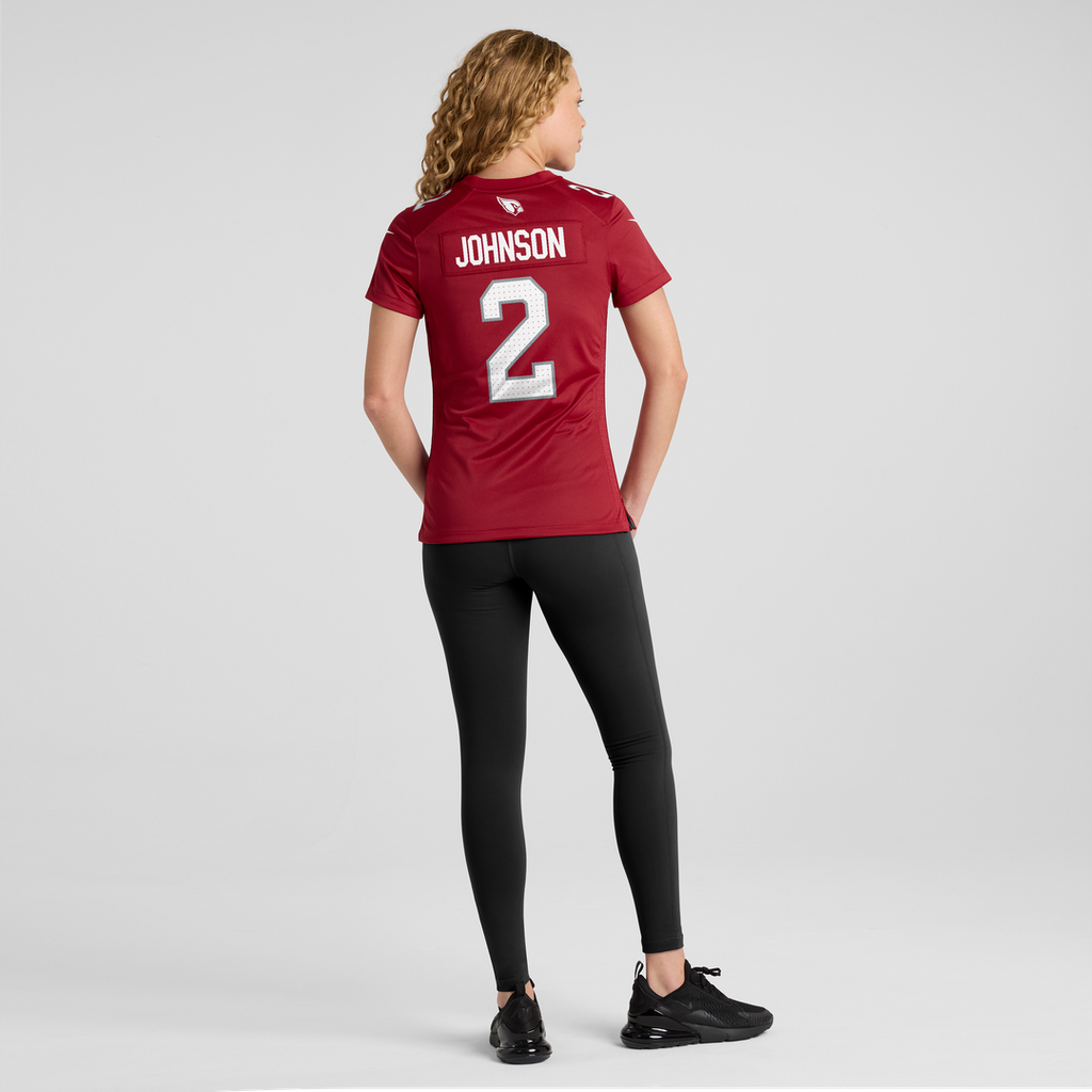 Will Johnson Arizona Cardinals Nike Women's Team Game Jersey - Cardinal Official NFL Team Apparel Football Fan Gear