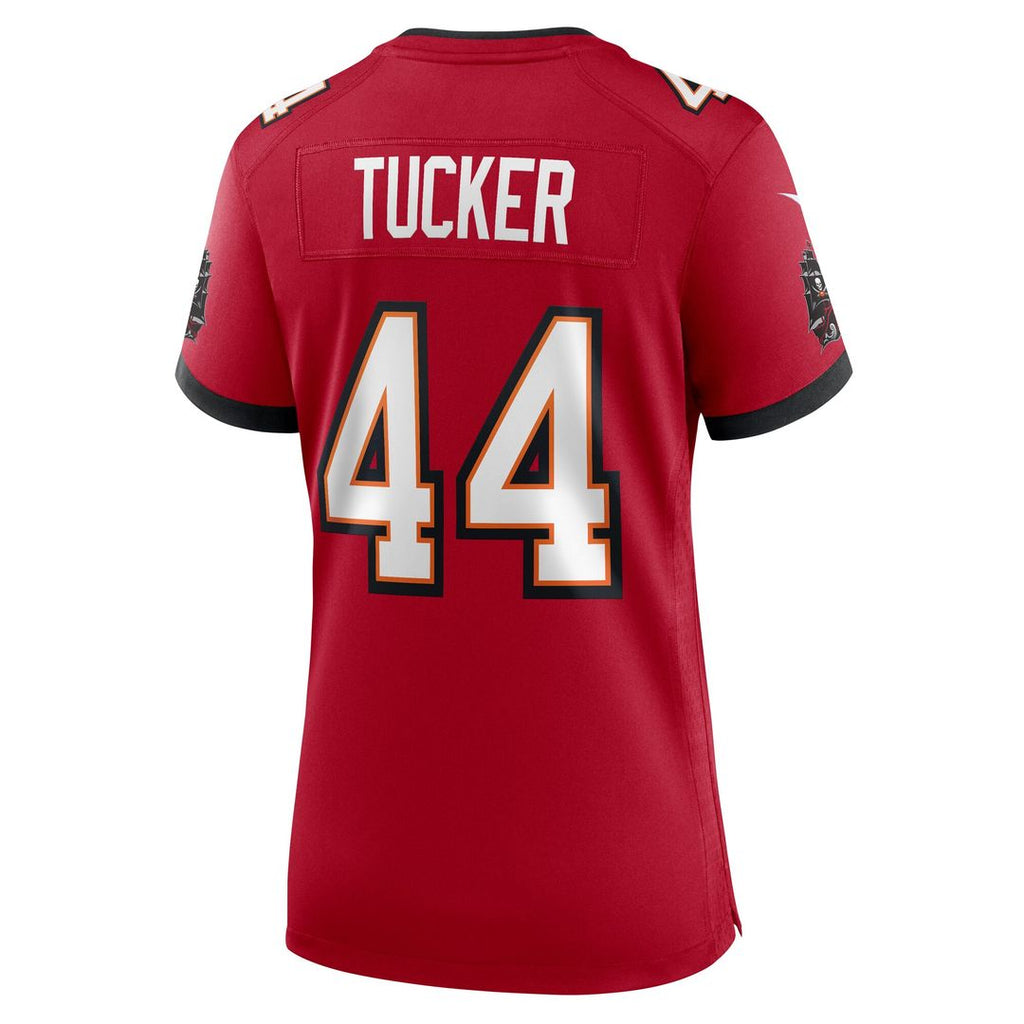 Sean Tucker Tampa Bay Buccaneers Nike Women's Game Jersey - Red Official NFL Team Apparel Football Fan Gear