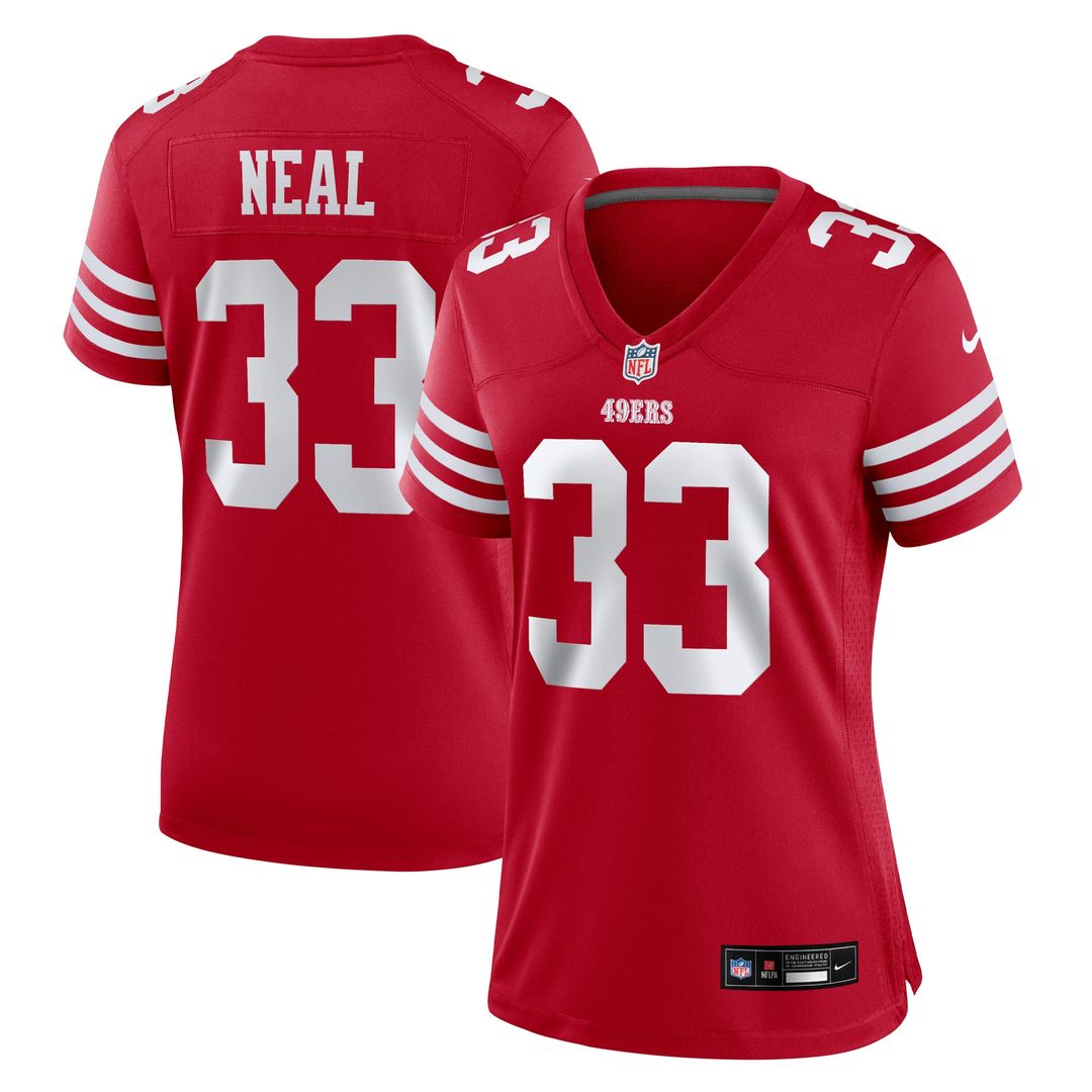 Siran Neal San Francisco 49ers Nike Women's Team Game Jersey - Scarlet Official NFL Team Apparel Football Fan Gear