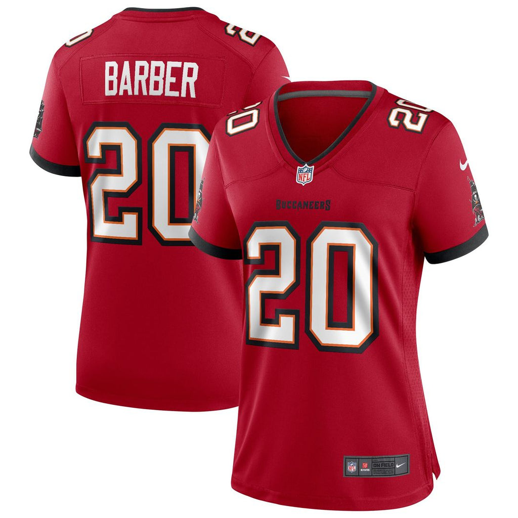 Ronde Barber Tampa Bay Buccaneers Nike Women's Game Retired Player Jersey - Red Official NFL Team Apparel Football Fan Gear