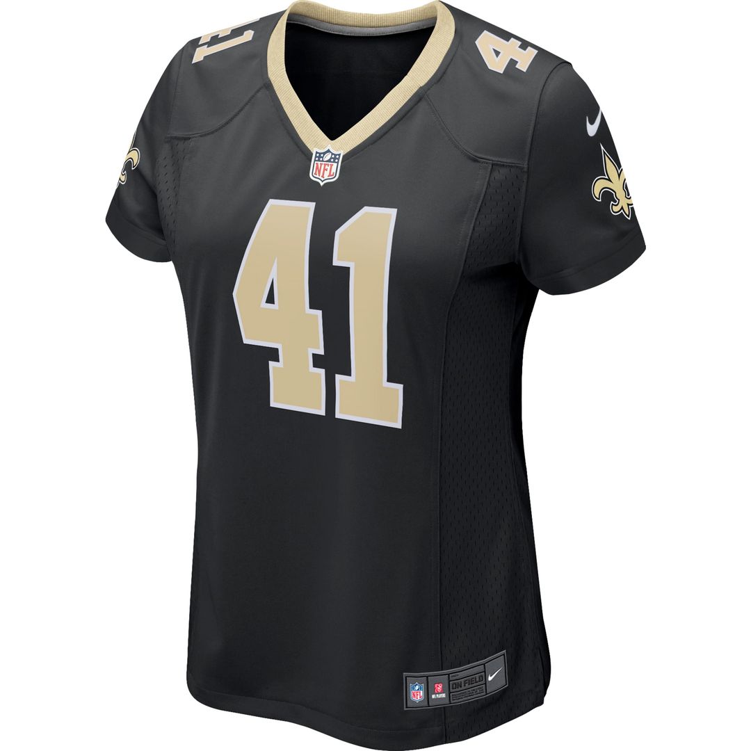 Alvin Kamara New Orleans Saints Nike Women's Game Jersey - Black Official NFL Team Apparel Football Fan Gear