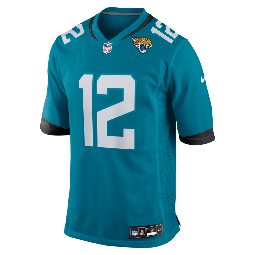 Travis Hunter Jacksonville Jaguars Nike Team Game Jersey - Teal Official NFL Team Apparel Football Fan Gear
