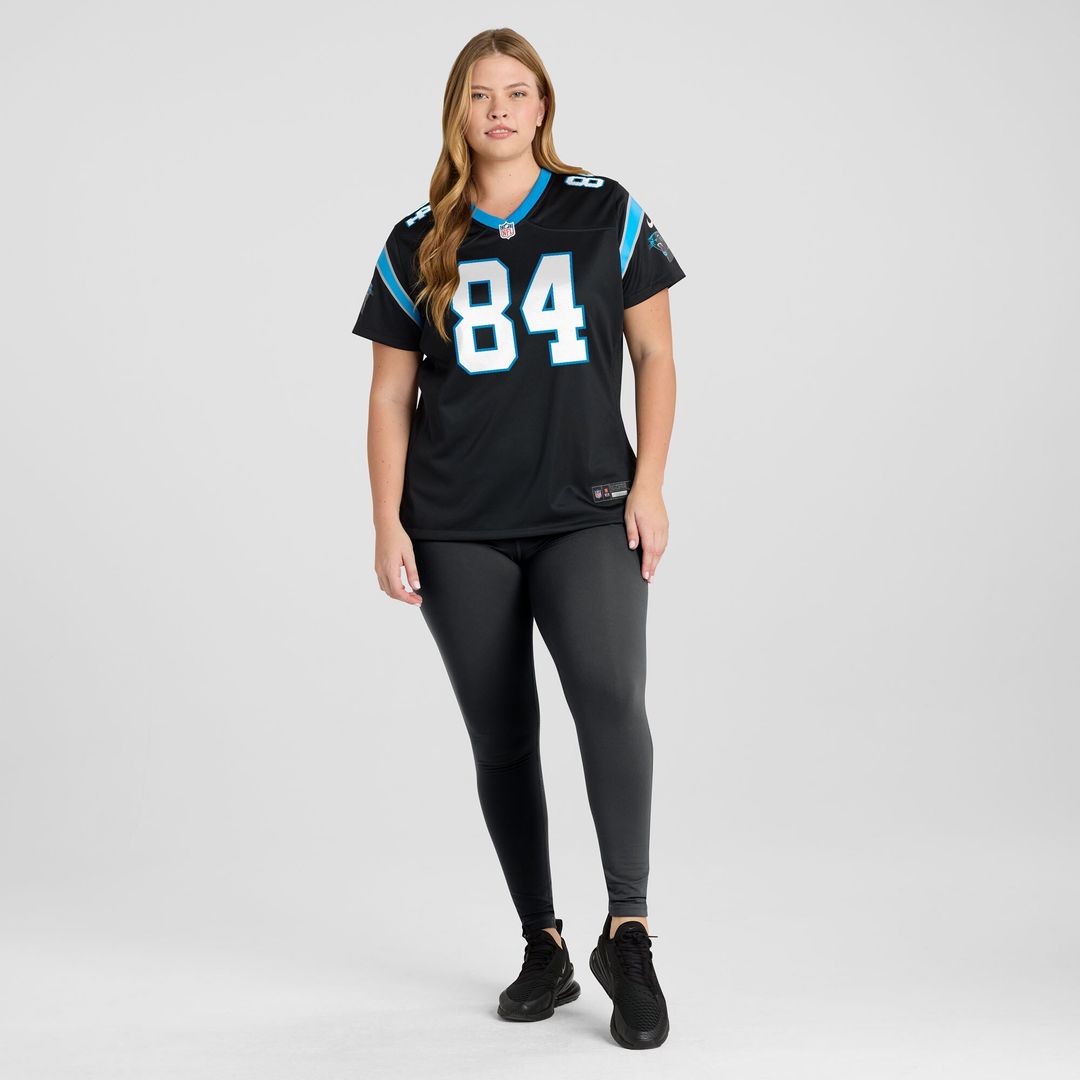 Mitchell Evans Carolina Panthers Nike Women's Team Game Jersey - Black Official NFL Team Apparel Football Fan Gear