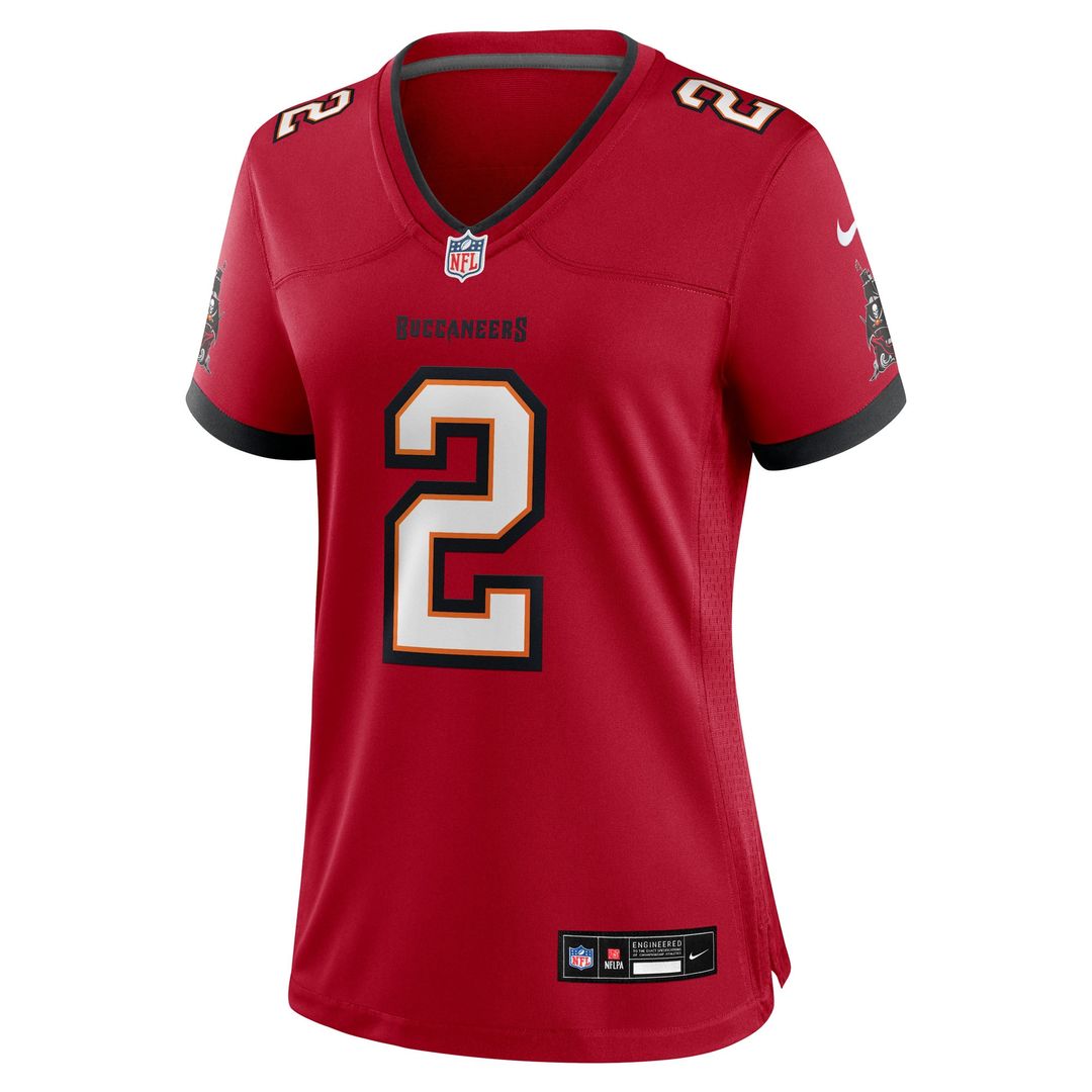 Emeka Egbuka Tampa Bay Buccaneers Nike Women's Game Jersey - White Official NFL Team Apparel Football Fan Gear