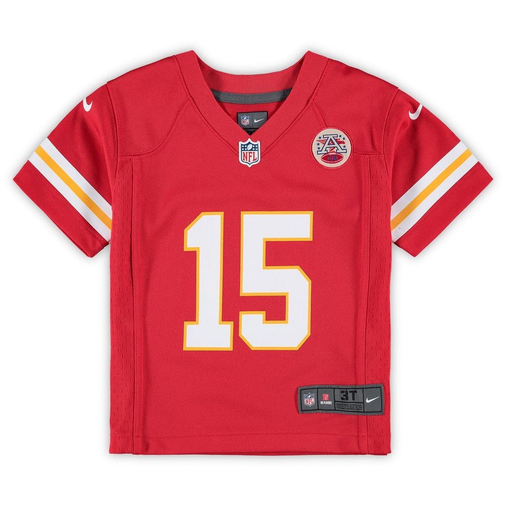 Patrick Mahomes Kansas City Chiefs Nike Toddler Game Jersey - Red Official NFL Team Apparel Football Fan Gear