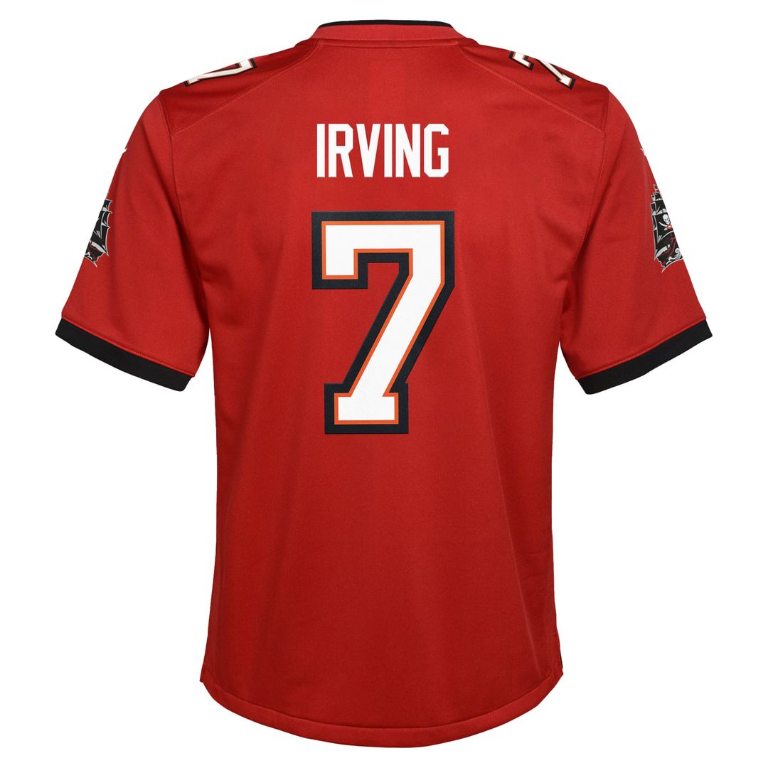 Bucky Irving Tampa Bay Buccaneers Nike Youth Game Jersey - Red Official NFL Team Apparel Football Fan Gear