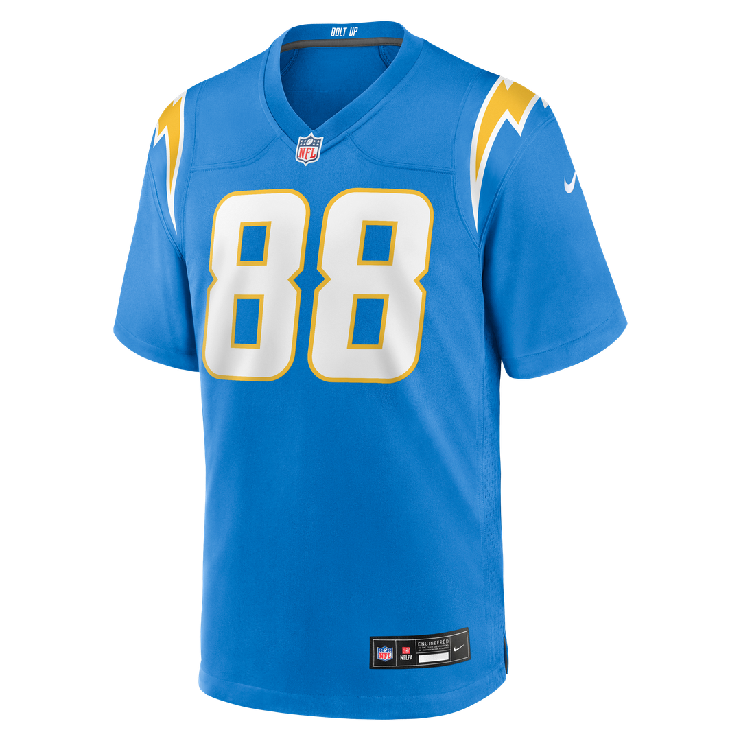 Charlie Kolar Los Angeles Chargers Nike Team Game Jersey - Powder Blue Official NFL Team Apparel Football Fan Gear