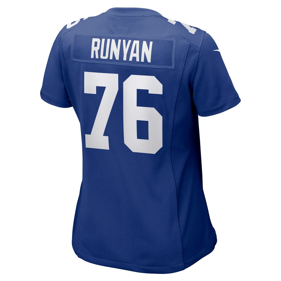 Jon Runyan New York Giants Nike Women's Game Jersey - Royal Official NFL Team Apparel Football Fan Gear
