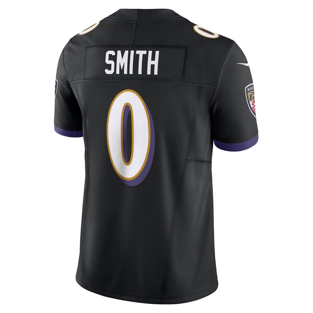 Roquan Smith Baltimore Ravens Nike Alternate Vapor F.U.S.E. Limited Jersey - Black Official NFL Team Apparel Football Fan Gear