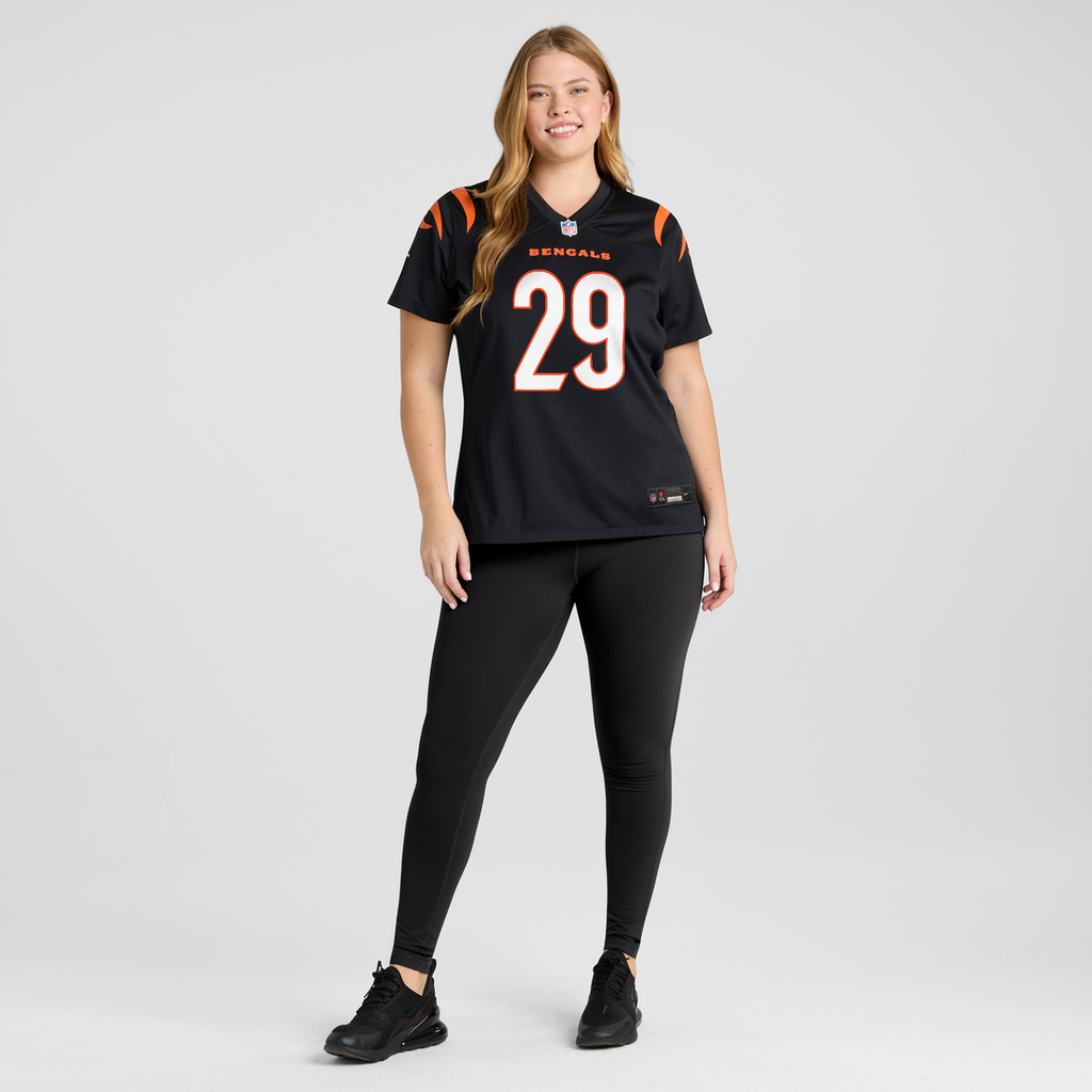 Kyle Dugger Cincinnati Bengals Nike Women's Team Game Jersey - Black Official NFL Team Apparel Football Fan Gear
