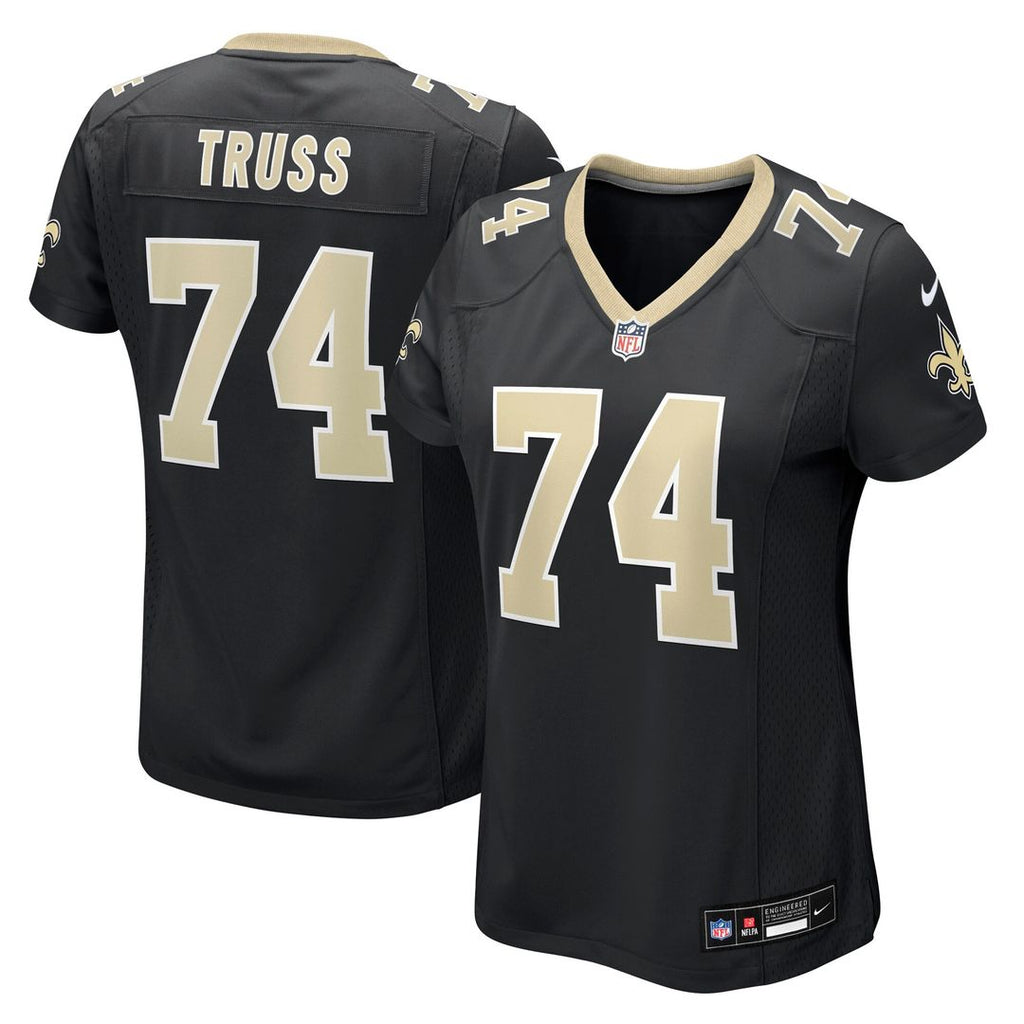 Xavier Truss New Orleans Saints Nike Women's Team Game Jersey - Black Official NFL Team Apparel Football Fan Gear