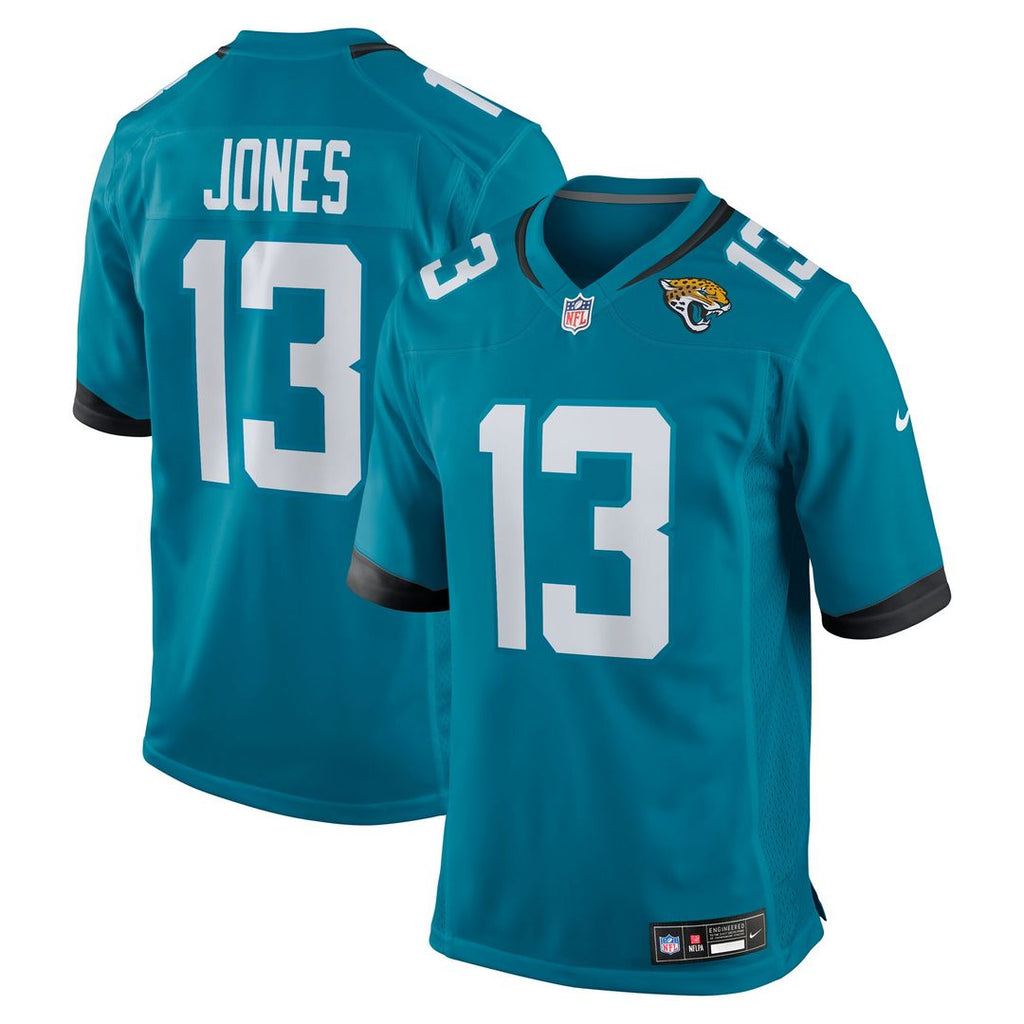 Tim Jones Jacksonville Jaguars Nike Team Game Jersey - Teal Official NFL Team Apparel Football Fan Gear