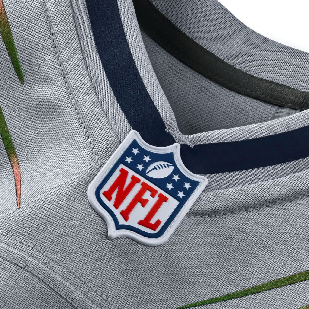Devon Witherspoon Seattle Seahawks Nike Women's 2025 Rivalries Collection Game Jersey - Wolf Gray Official NFL Team Apparel Football Fan Gear