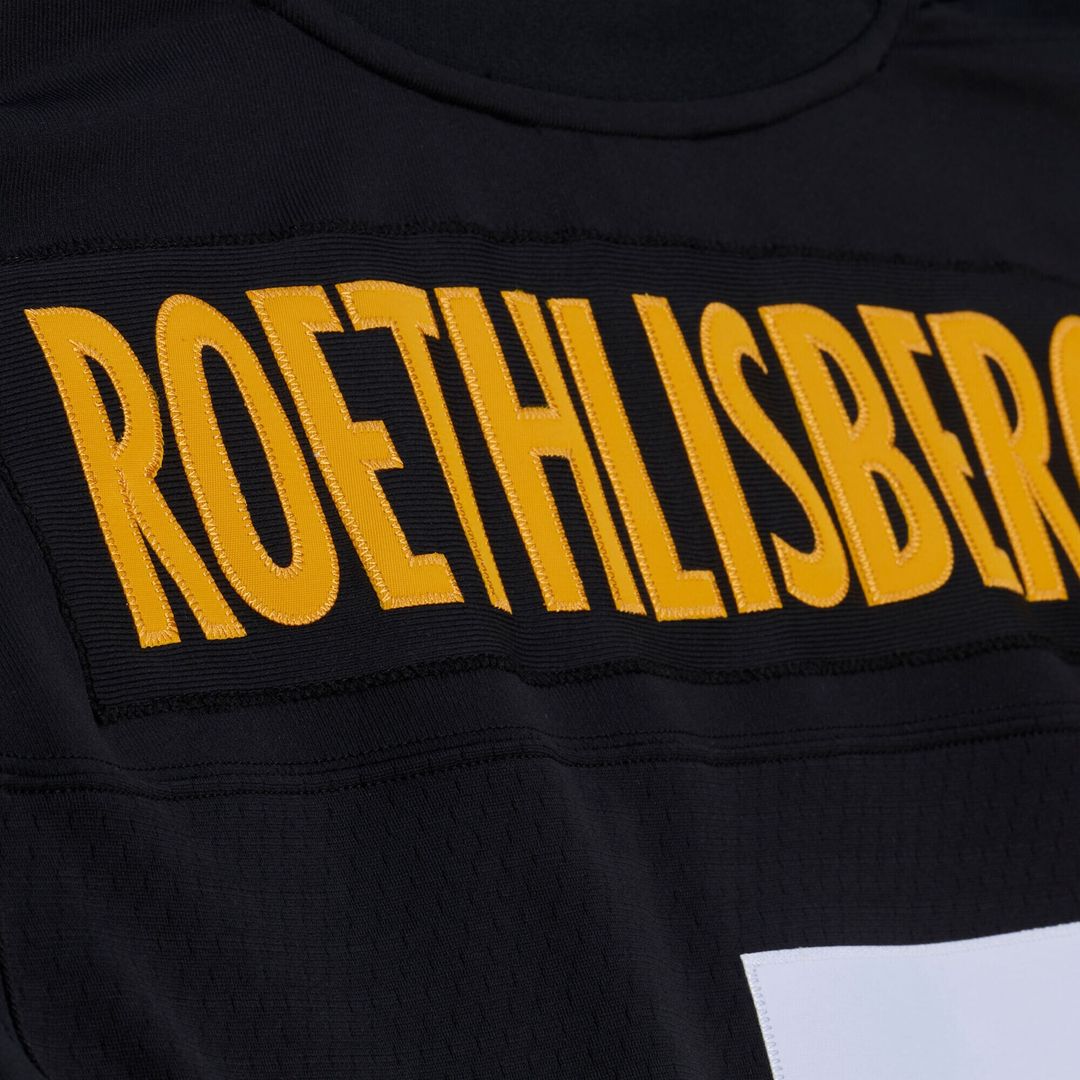 Ben Roethlisberger Pittsburgh Steelers Mitchell & Ness 2004 Big & Tall Legacy Retired Player Jersey - Black Official NFL Team Apparel Football Fan Gea