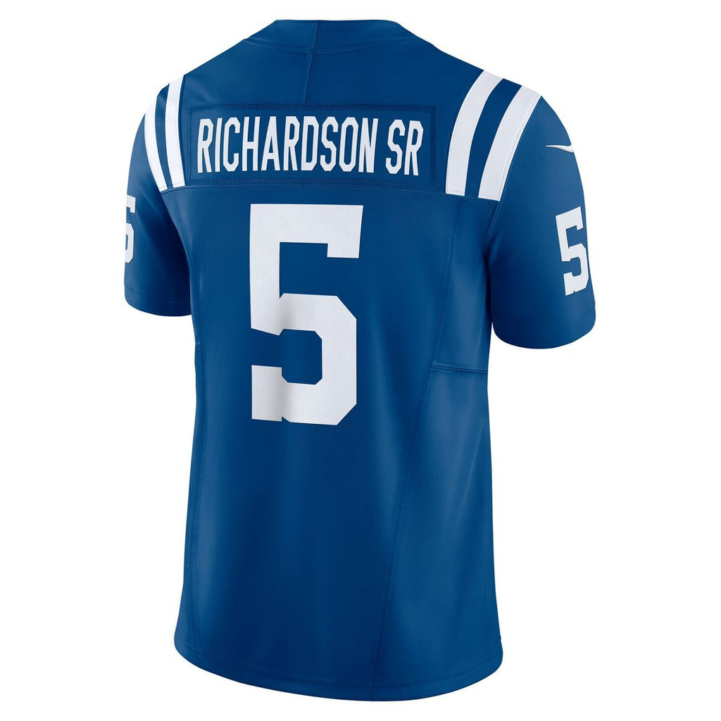 Anthony Richardson Sr. Indianapolis Colts Nike Vapor F.U.S.E. Limited Jersey - Royal Official NFL Team Apparel Football Fan Gear