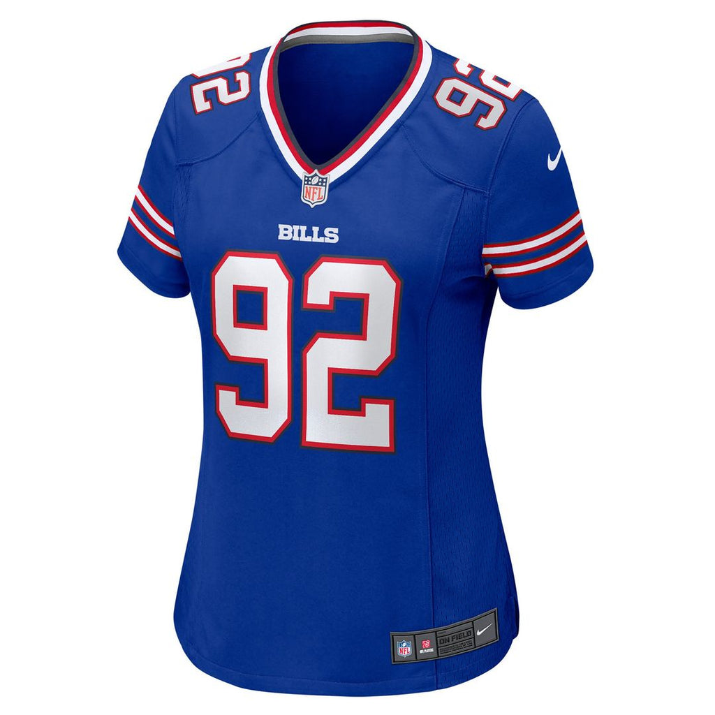 DaQuan Jones Buffalo Bills Nike Women's Game Player Jersey - Royal Official NFL Team Apparel Football Fan Gear