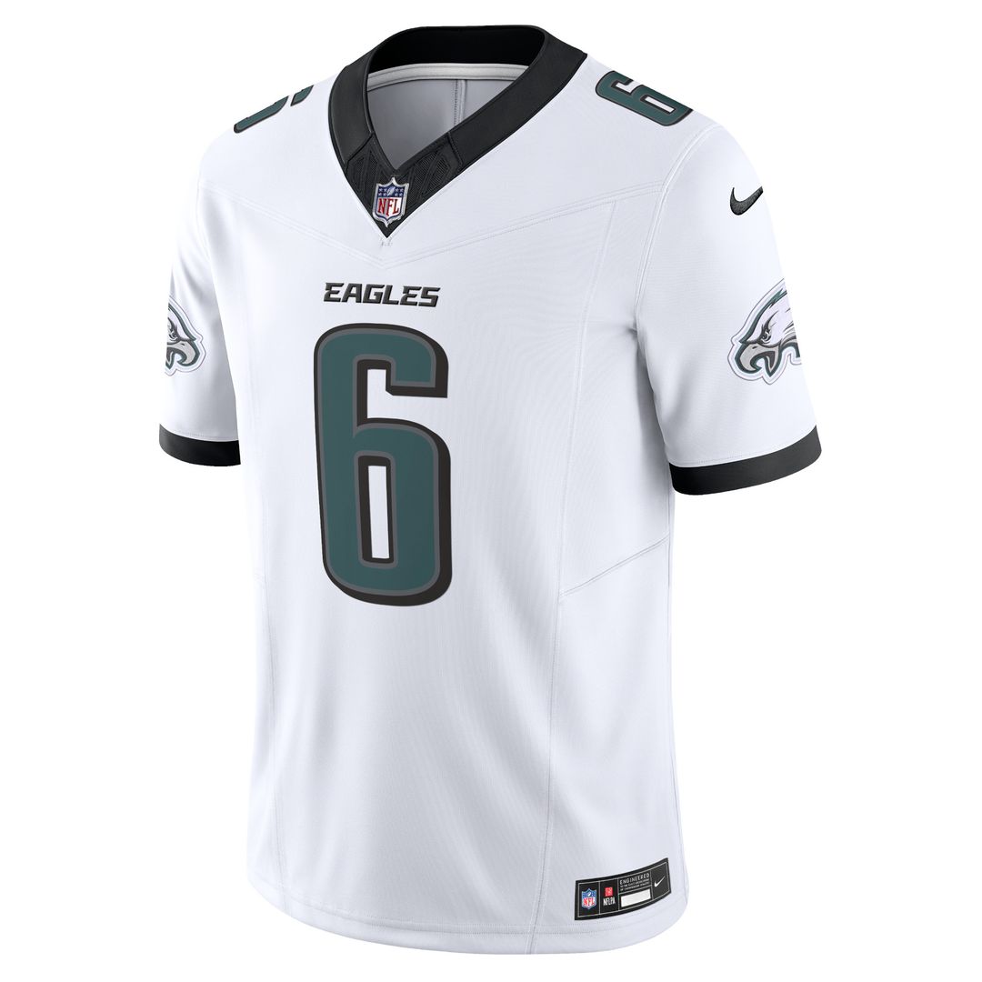 DeVonta Smith Philadelphia Eagles Nike Alternate Vapor F.U.S.E. Limited Jersey - Black Official NFL Team Apparel Football Fan Gear