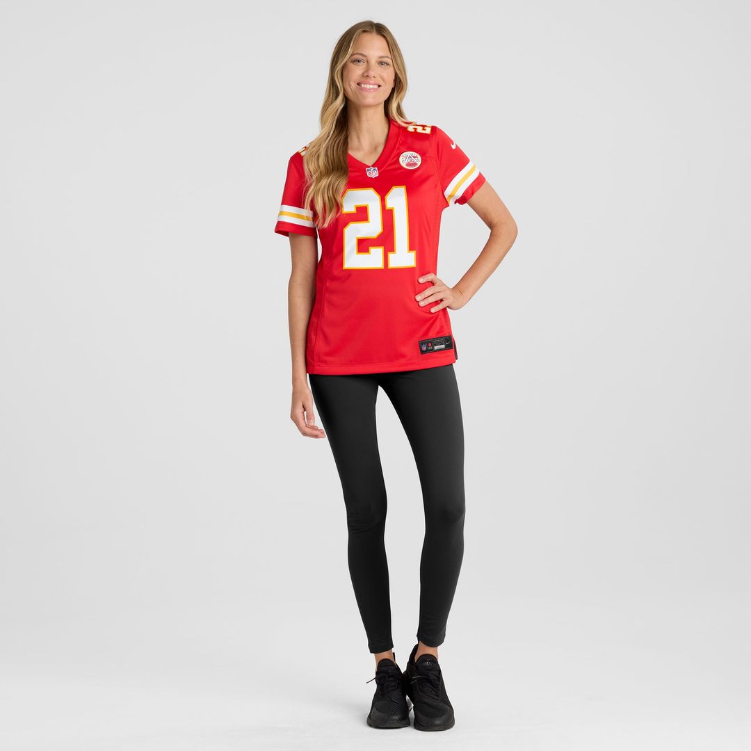 Jaden Hicks Kansas City Chiefs Nike Women's Game Jersey - Red Official NFL Team Apparel Football Fan Gear