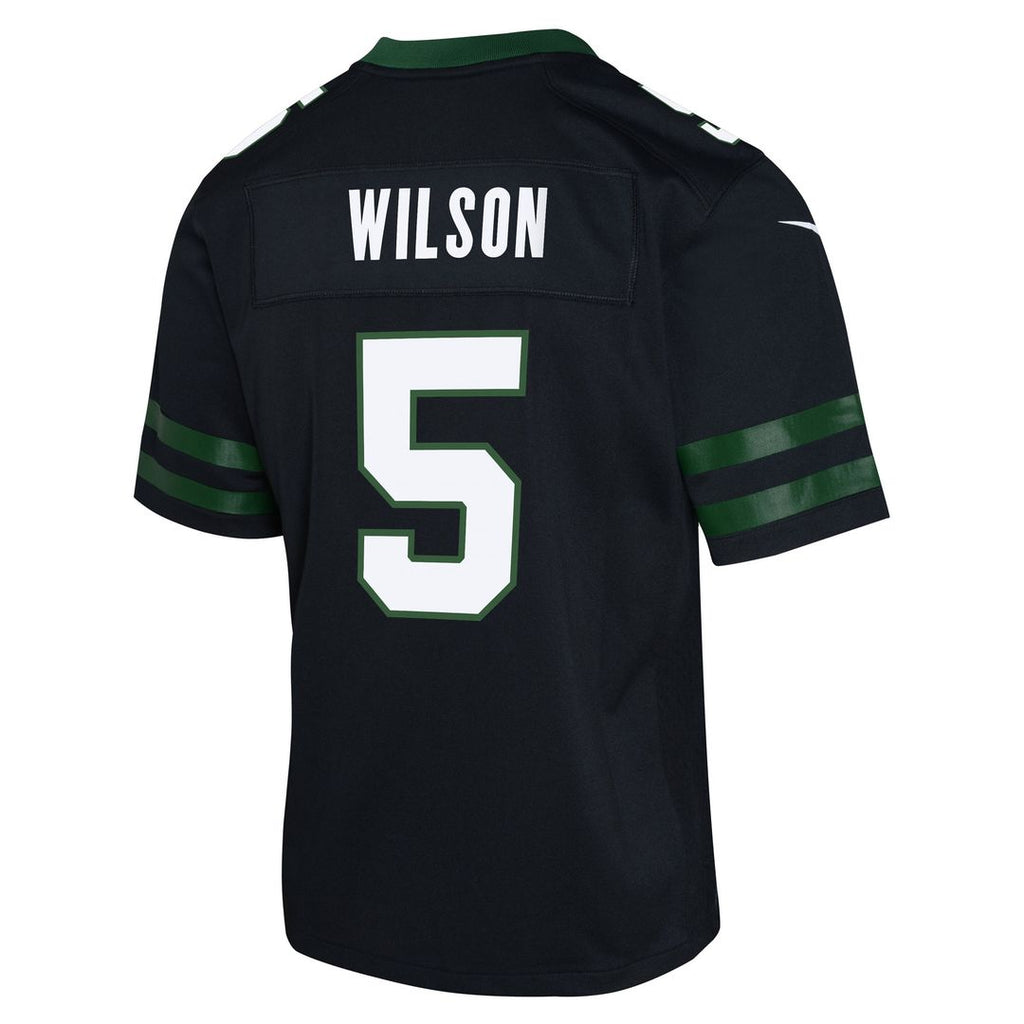 Garrett Wilson New York Jets Nike Youth Game Jersey - White Official NFL Team Apparel Football Fan Gear
