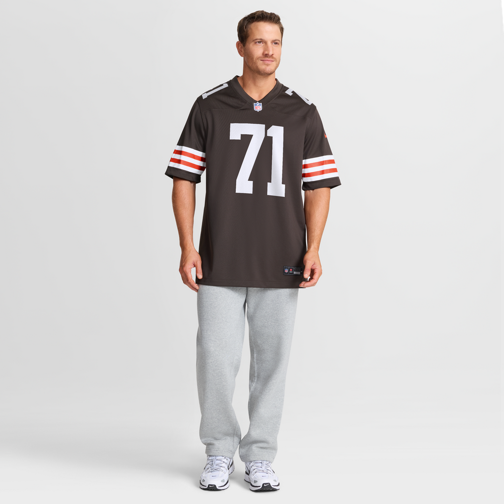 Tytus Howard Cleveland Browns Nike Team Game Jersey - Brown Official NFL Team Apparel Football Fan Gear