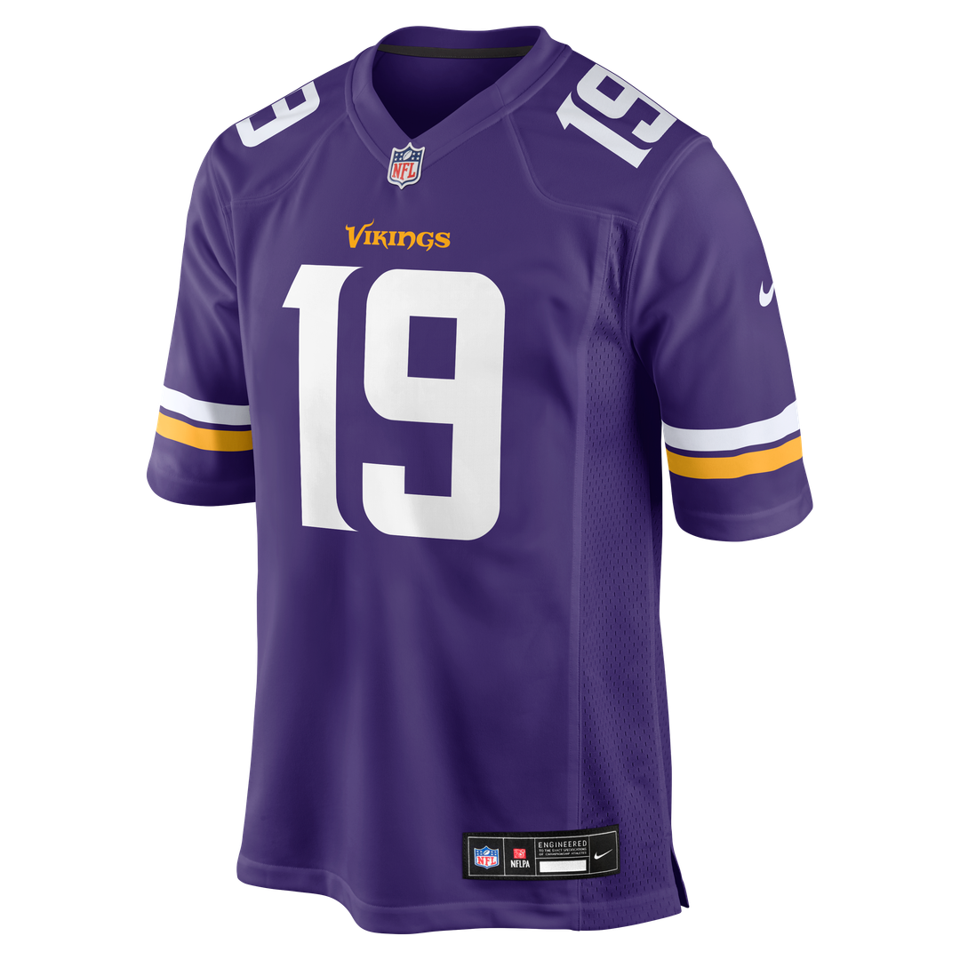 Adam Thielen Minnesota Vikings Nike Game Jersey - Purple Official NFL Team Apparel Football Fan Gear