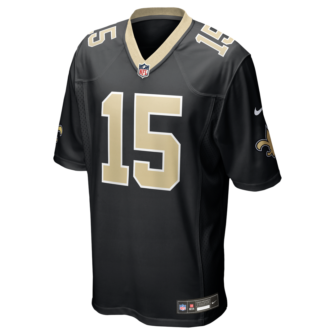 Mason Tipton New Orleans Saints Nike Team Game Jersey - Black Official NFL Team Apparel Football Fan Gear