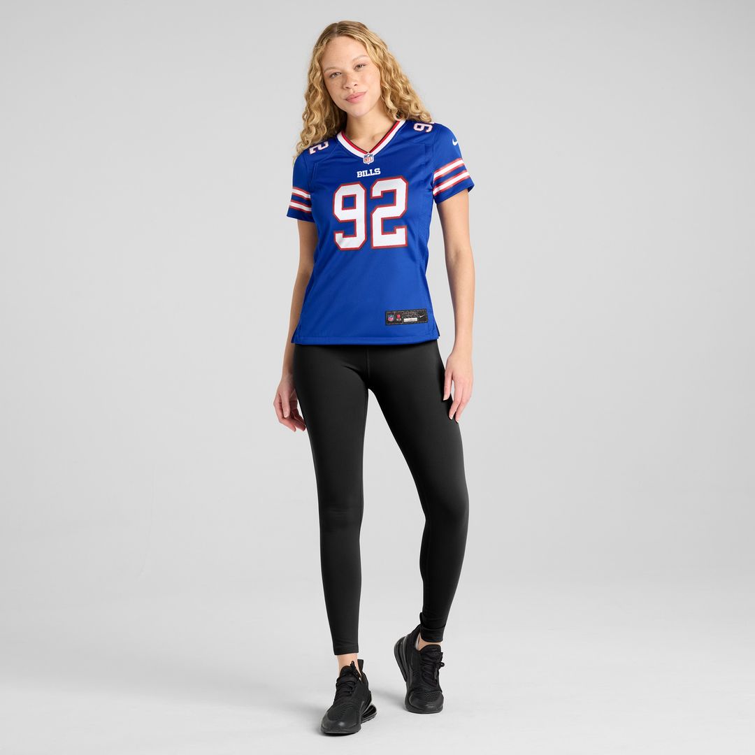 DaQuan Jones Buffalo Bills Nike Women's Game Player Jersey - Royal Official NFL Team Apparel Football Fan Gear