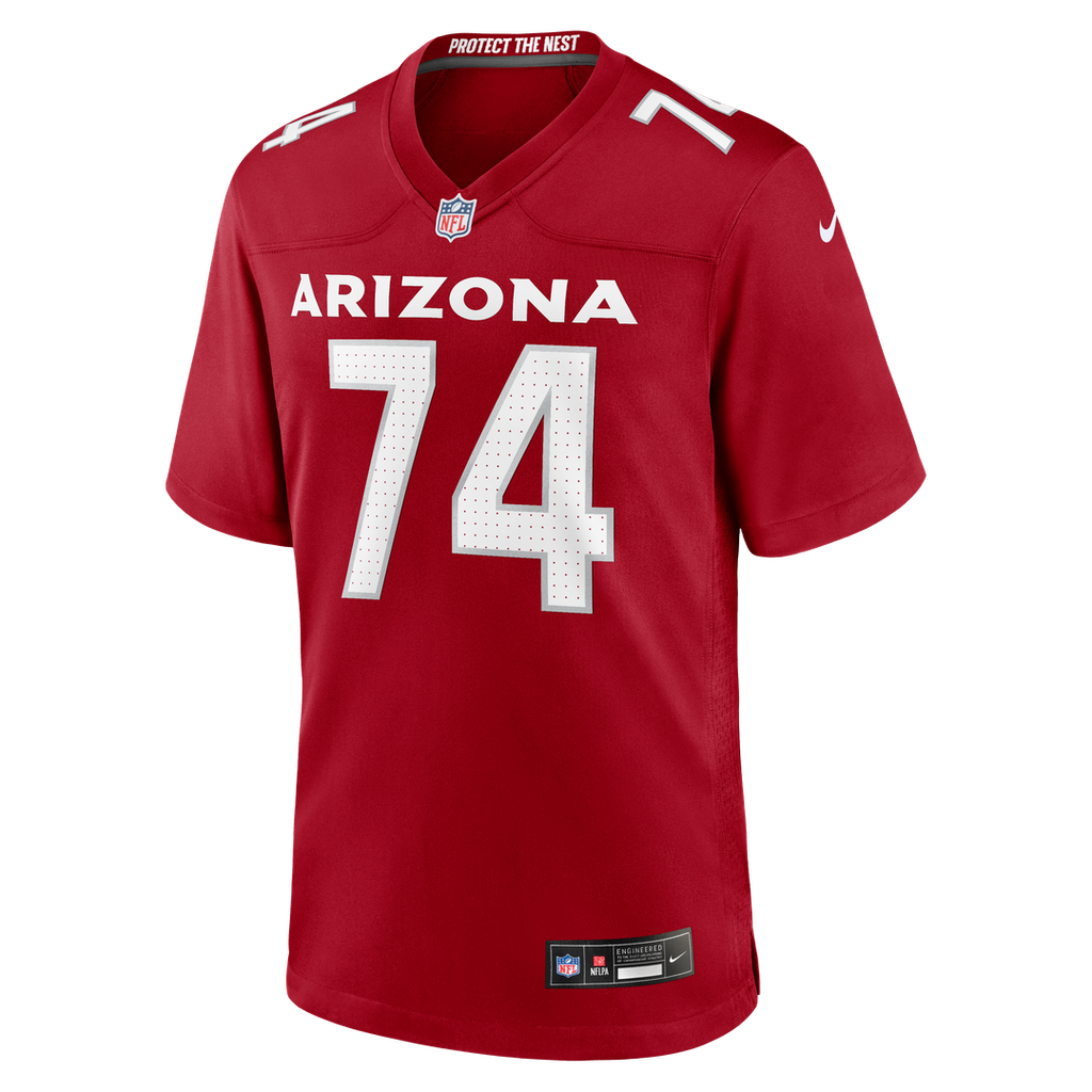 Isaiah Adams Arizona Cardinals Nike Team Game Jersey - Cardinal Official NFL Team Apparel Football Fan Gear
