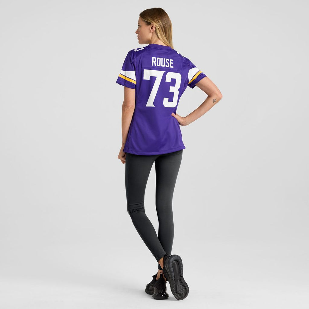 Walter Rouse Minnesota Vikings Nike Women's Team Game Jersey - Purple Official NFL Team Apparel Football Fan Gear