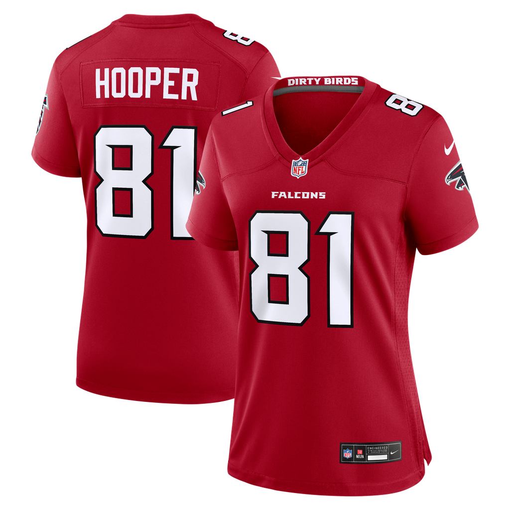 Austin Hooper Atlanta Falcons Nike Women's Team Game Jersey - Red Official NFL Team Apparel Football Fan Gear
