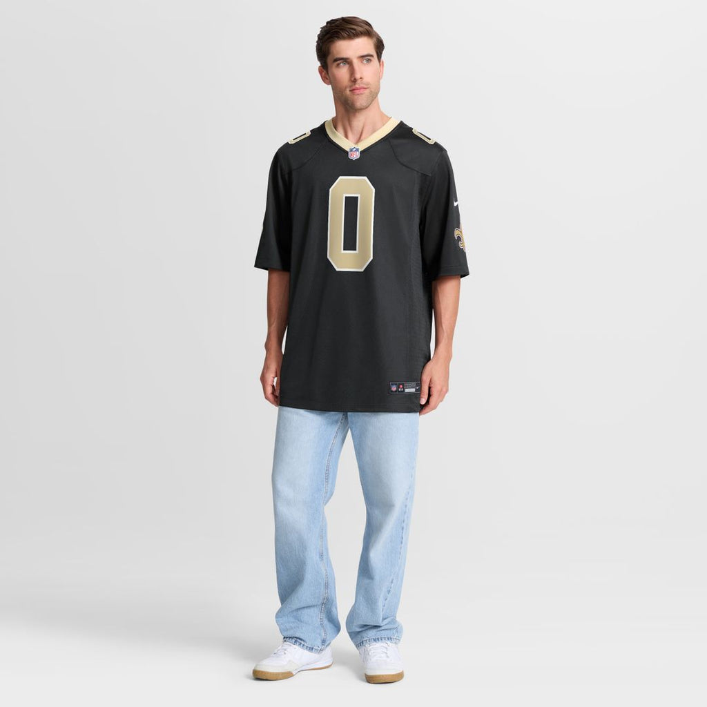 Ugo Amadi New Orleans Saints Nike Team Game Jersey - Black Official NFL Team Apparel Football Fan Gear