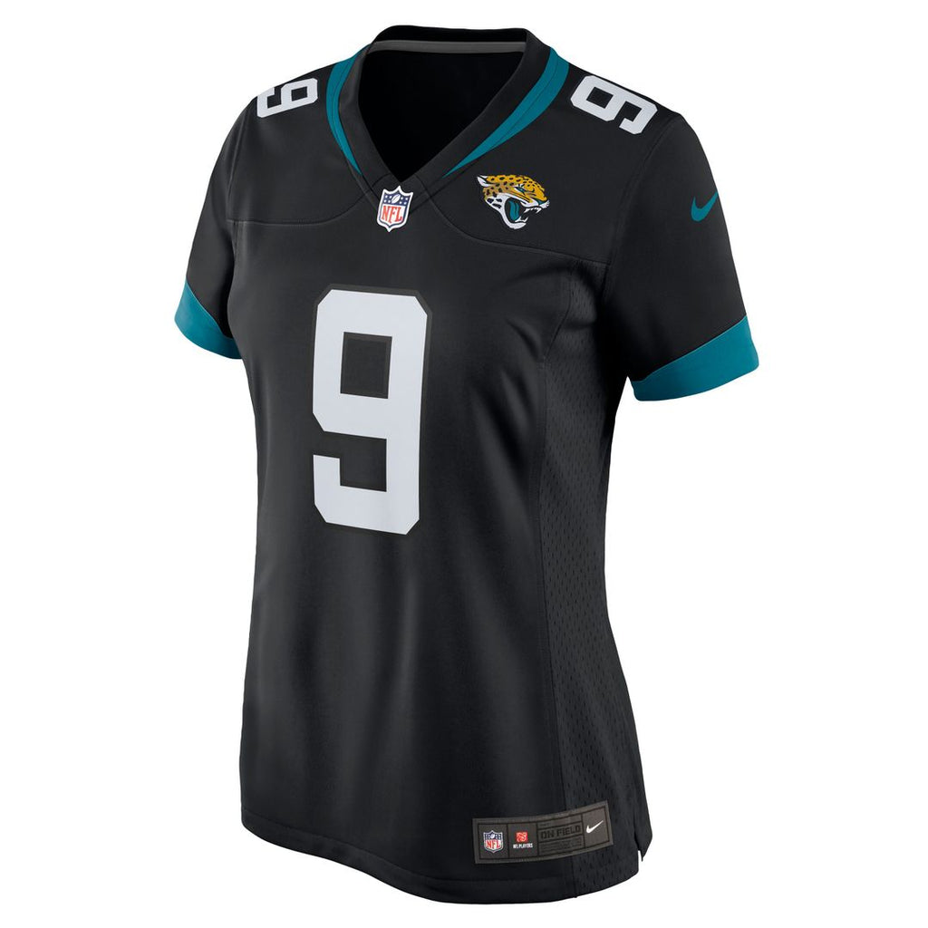 Logan Cooke Jacksonville Jaguars Nike Women's Game Jersey - Black Official NFL Team Apparel Football Fan Gear