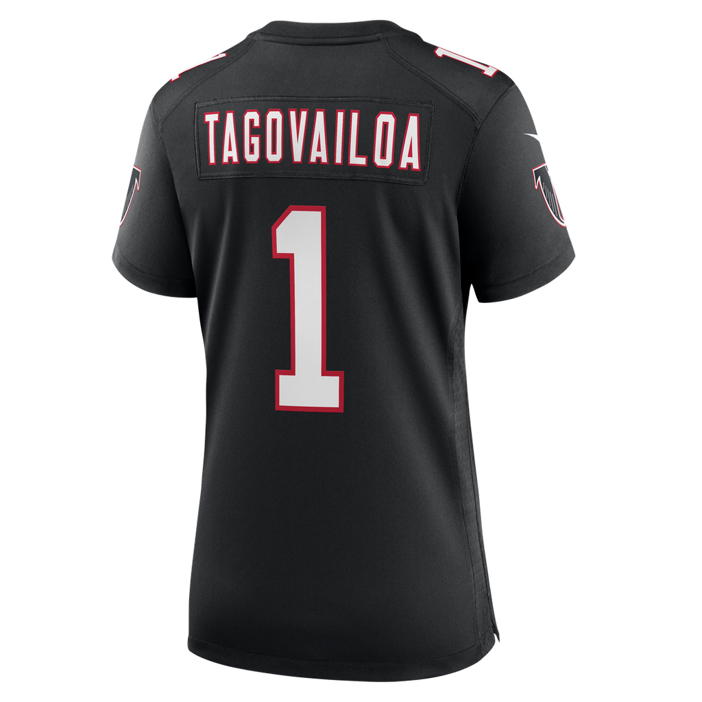 Tua Tagovailoa Atlanta Falcons Nike Women's Alternate Game Jersey - Black Official NFL Team Apparel Football Fan Gear