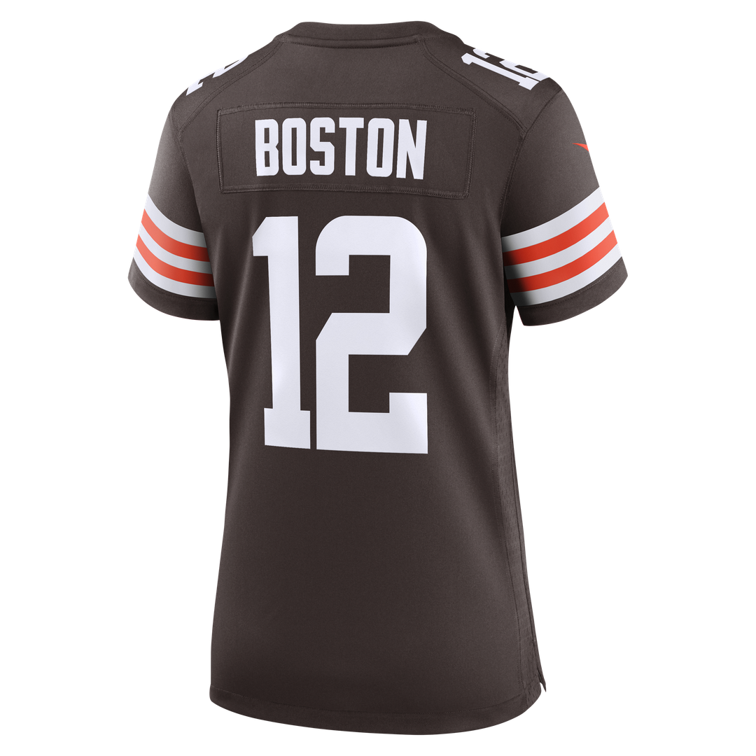 Denzel Boston Cleveland Browns Nike Women's Team Game Jersey - Brown Official NFL Team Apparel Football Fan Gear