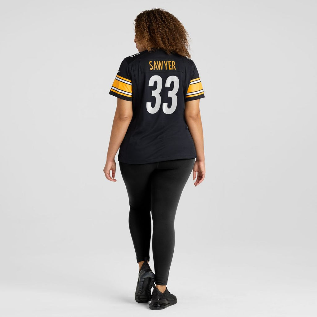 Jack Sawyer Pittsburgh Steelers Nike Women's Team Game Jersey - Black Official NFL Team Apparel Football Fan Gear